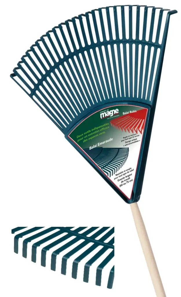 [007563601] RATEAU A FEUILLE PVC GRAND MOD EMANCHE 563601