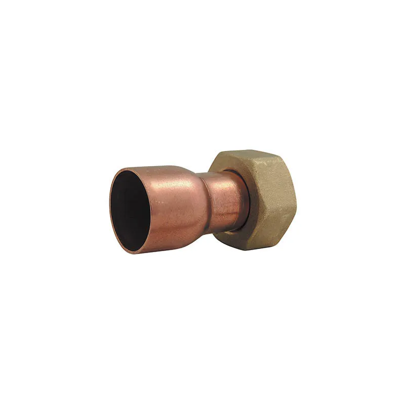 RACCORD ECROU PRISONNIER 12X17 À SOUDER CUIVRE 14 MM