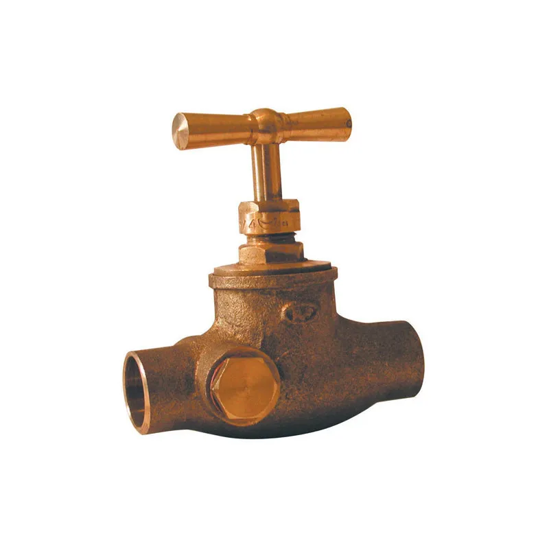 [02526] ROBINET LAITON AVEC PURGE A SOUDER 20 MM