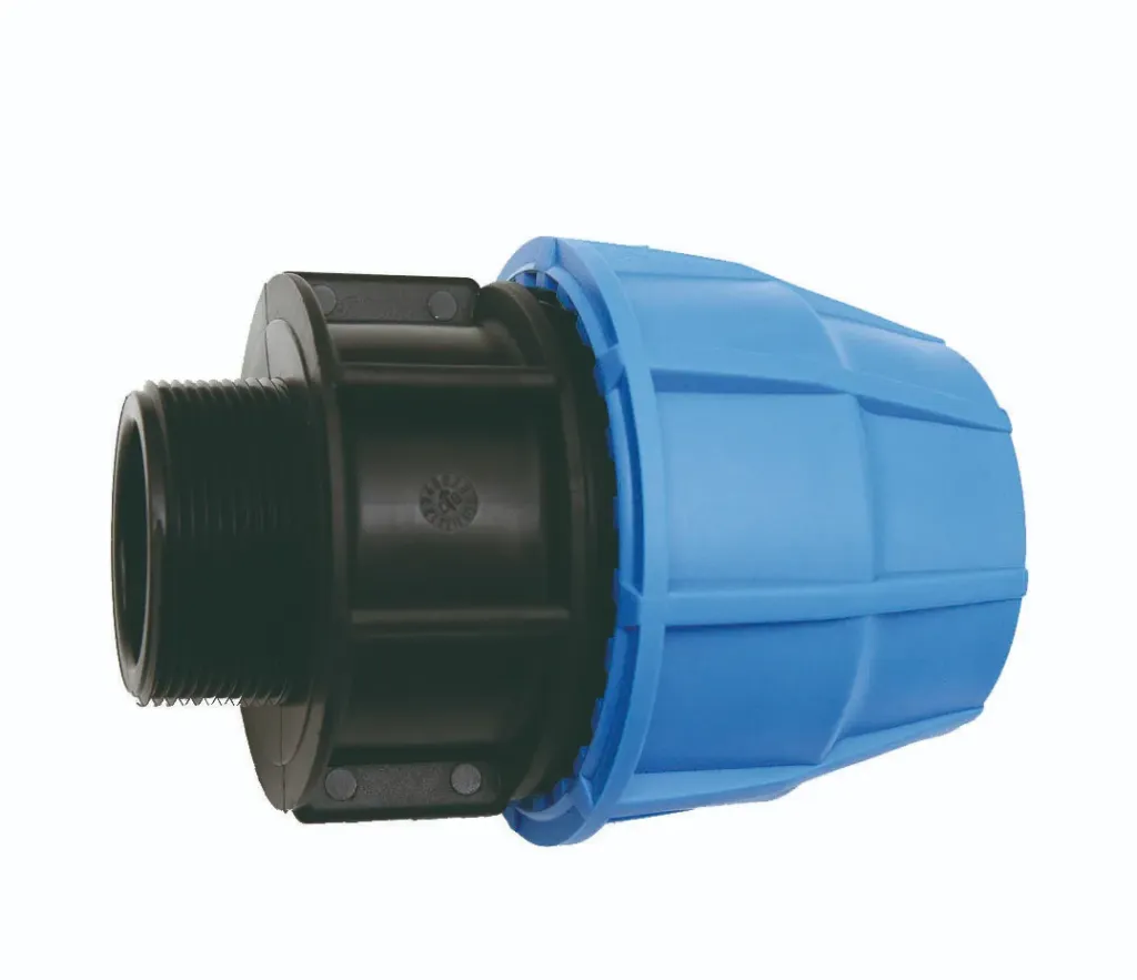 [132E095063200BLU] RACCORD EASYFIT MALE 2" POUR TUBE PE 63 mm