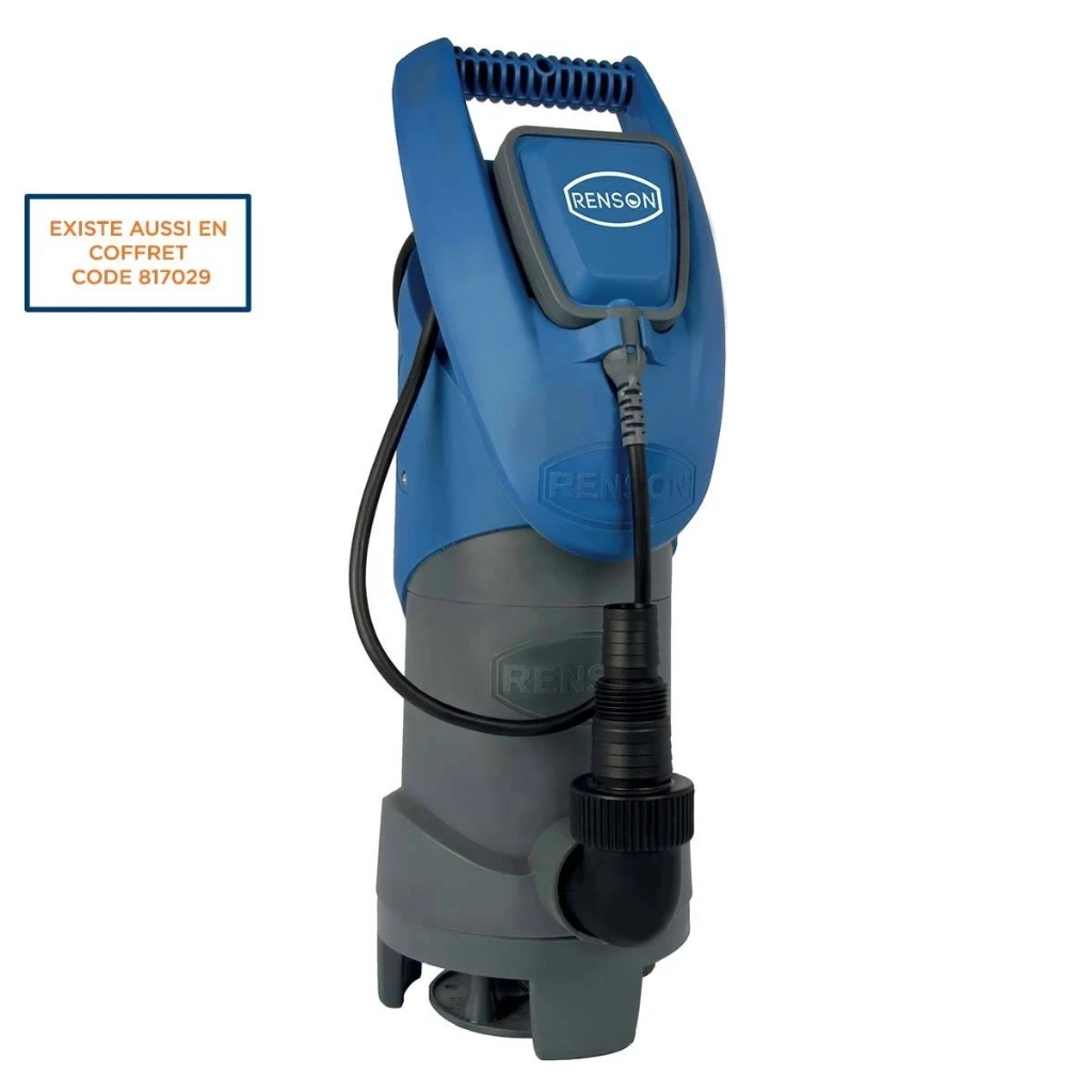 POMPE DE RELEVAGE 230V 0.75KW EAUX CHARGEES