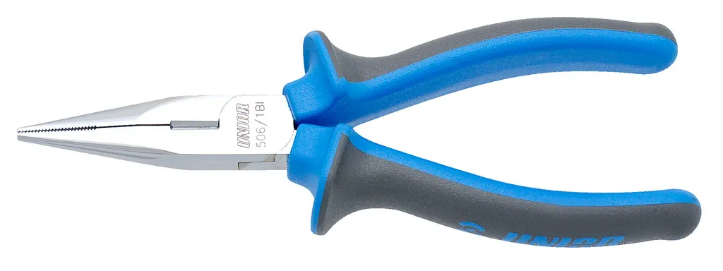 PINCE 1/2 RONDE UNIOR AVEC COUPE LATÉRALE GAINAGE BI 506/1BI 160 mm