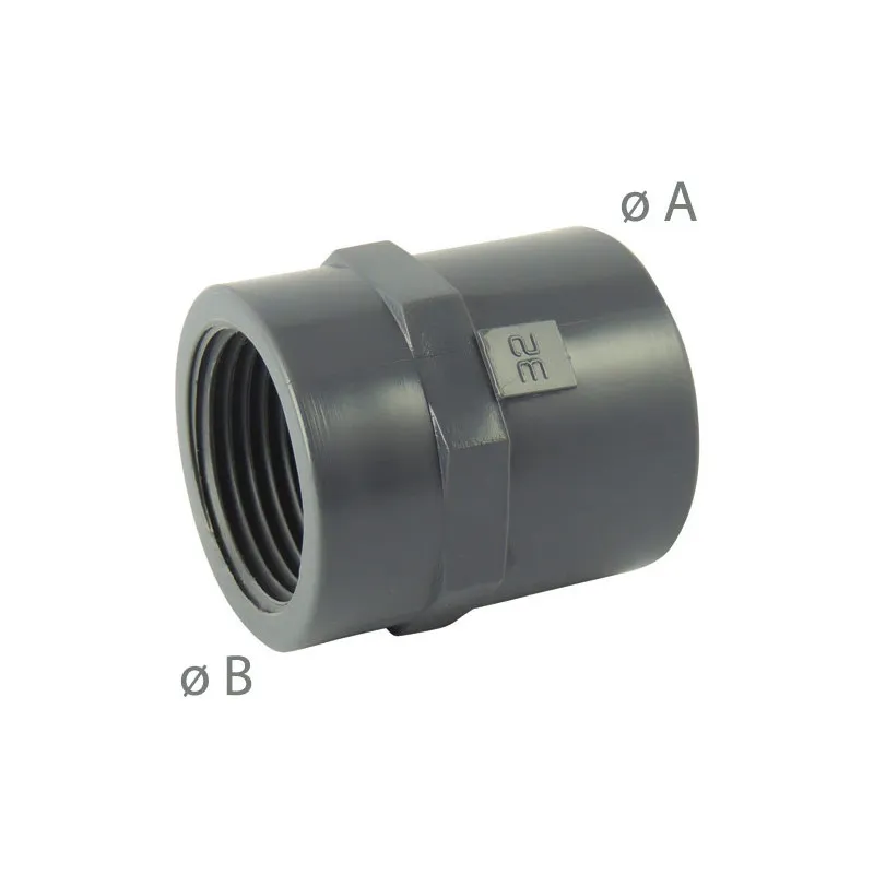 [25625] RACCORD PVC MIMV  F.50 F.40X49