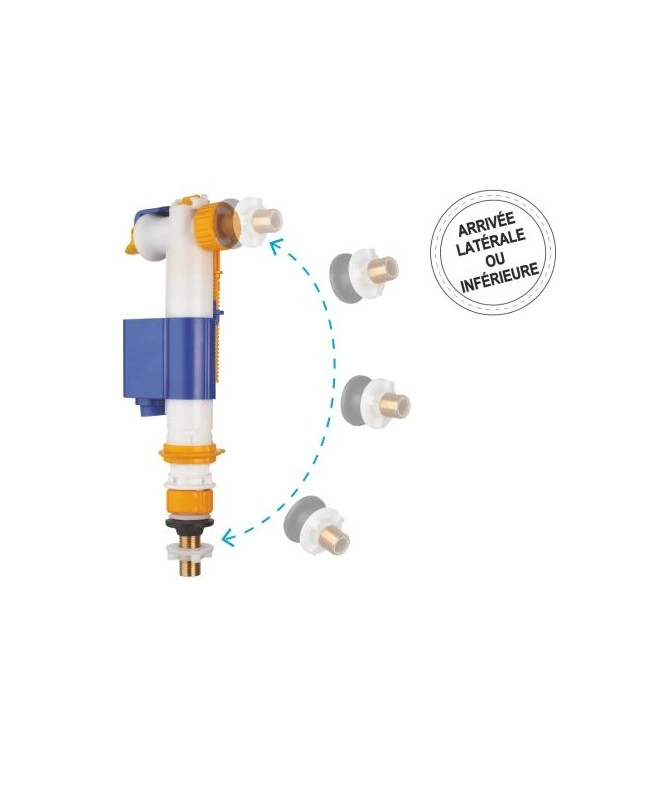 [3120900] ROBINET FLOTTEUR ARRIVEE LATERALE OU PAR LE BAS  3/8