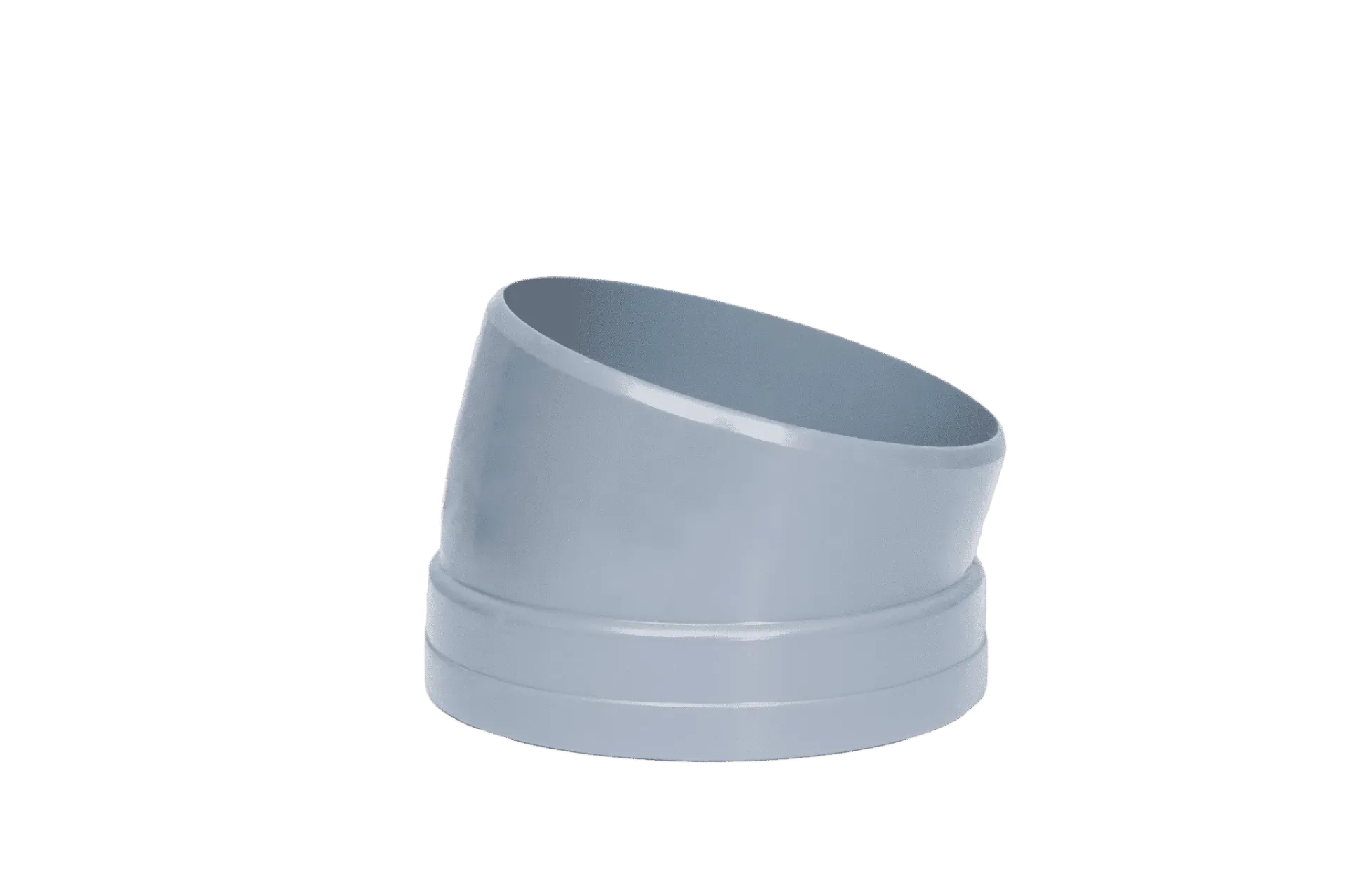 SECTEUR COUDE PVC 15° MF 100 ST1