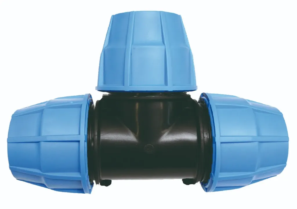 [132E080040040BLU] TE EASYFIT POUR TUBE PE 40 mm