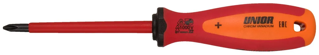 [25308645] TOURNEVIS PHILLIPS 613 N°1X80 ELECTRICIEN BI ROUGE/ORANGE