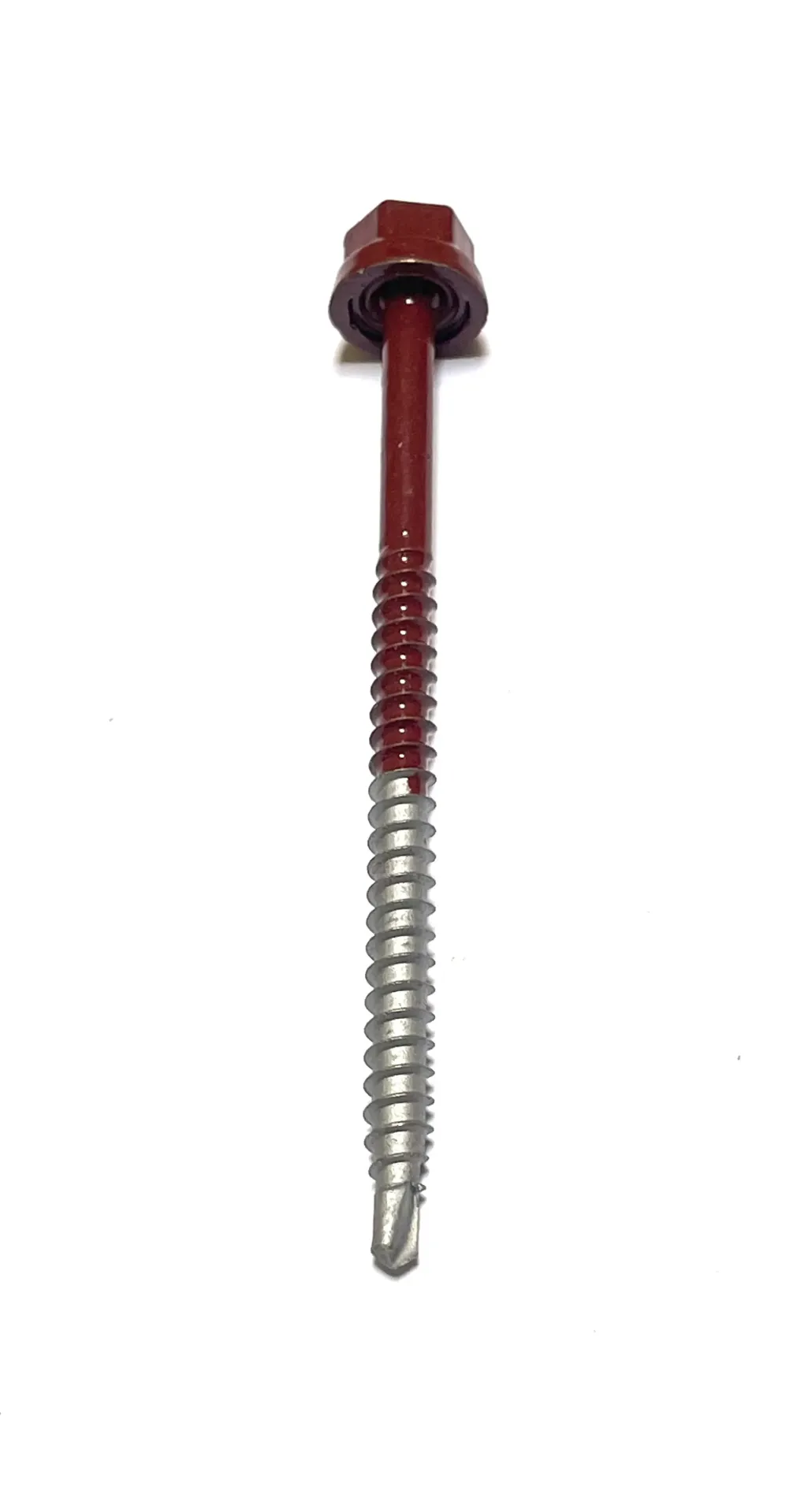 ZACROVIS BOIS AUTOPERCEUSE TH12 CP4 6,5X100 mm BRUN-ROUGE RAL 8012