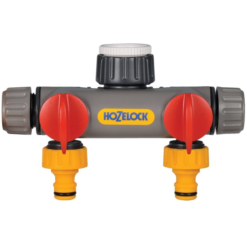 SELECTEUR 2 SORTIES EN U HOZELOCK 2252 FEMELLE 1/2", 3/4" & 1"
