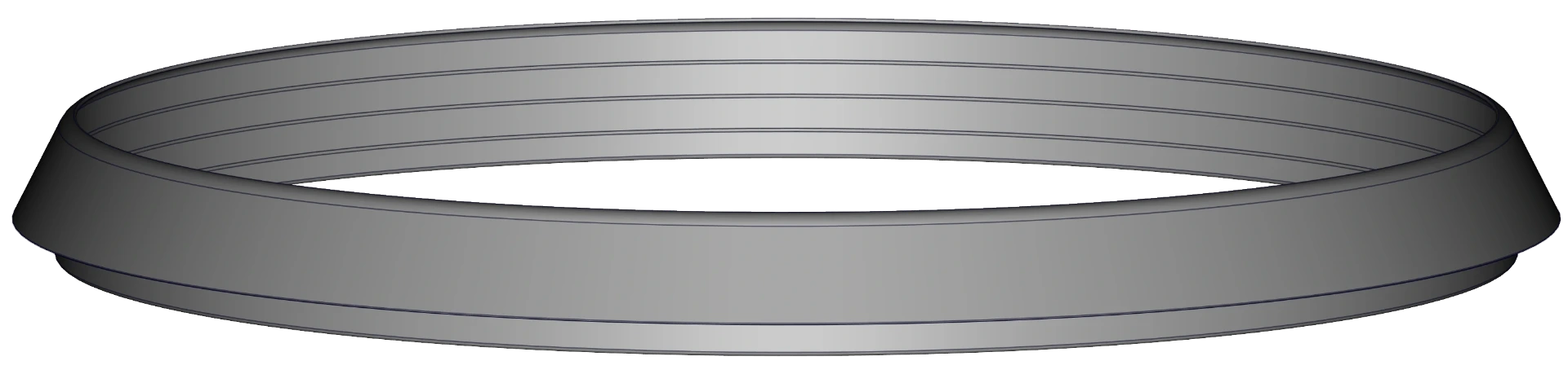 JOINT D'ÉTANCHÉITÉ POUR COLLET DE SOLIN DE TOIT DW PELLETS NOIR Ø 100/160 MM