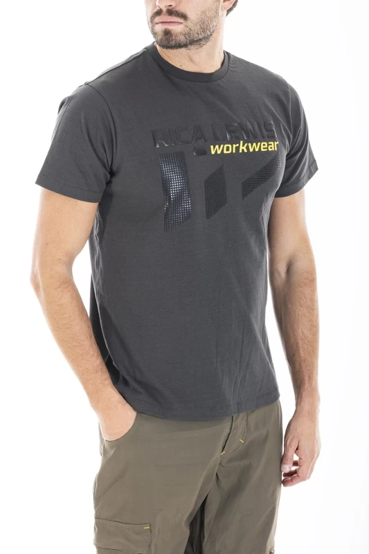 [291SIGNATSGRIS-S] T-SHIRT SIGNATS RICA LEWIS (Gris, S)