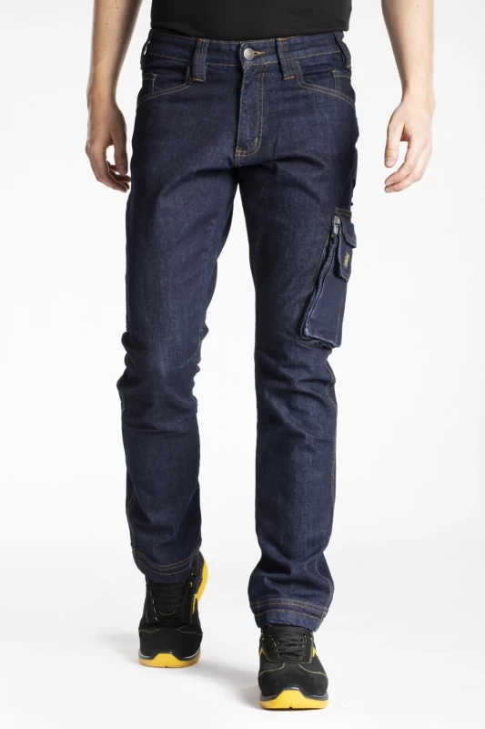 JEANS DE TRAVAIL JOBA BLEU