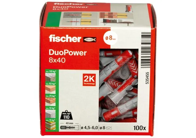 [028555008] BOITE 100 CHEV . DUOPOWER 8X40