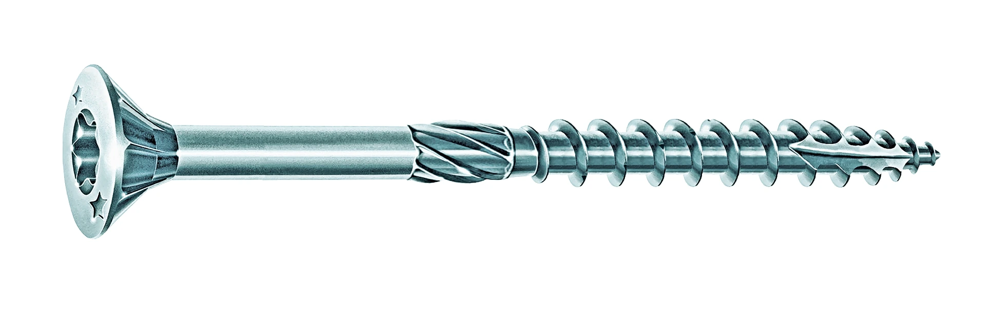BOITE 100 VIS ZING. ROCKET T.F. TORX 6X120/75 MM CHARPENTE