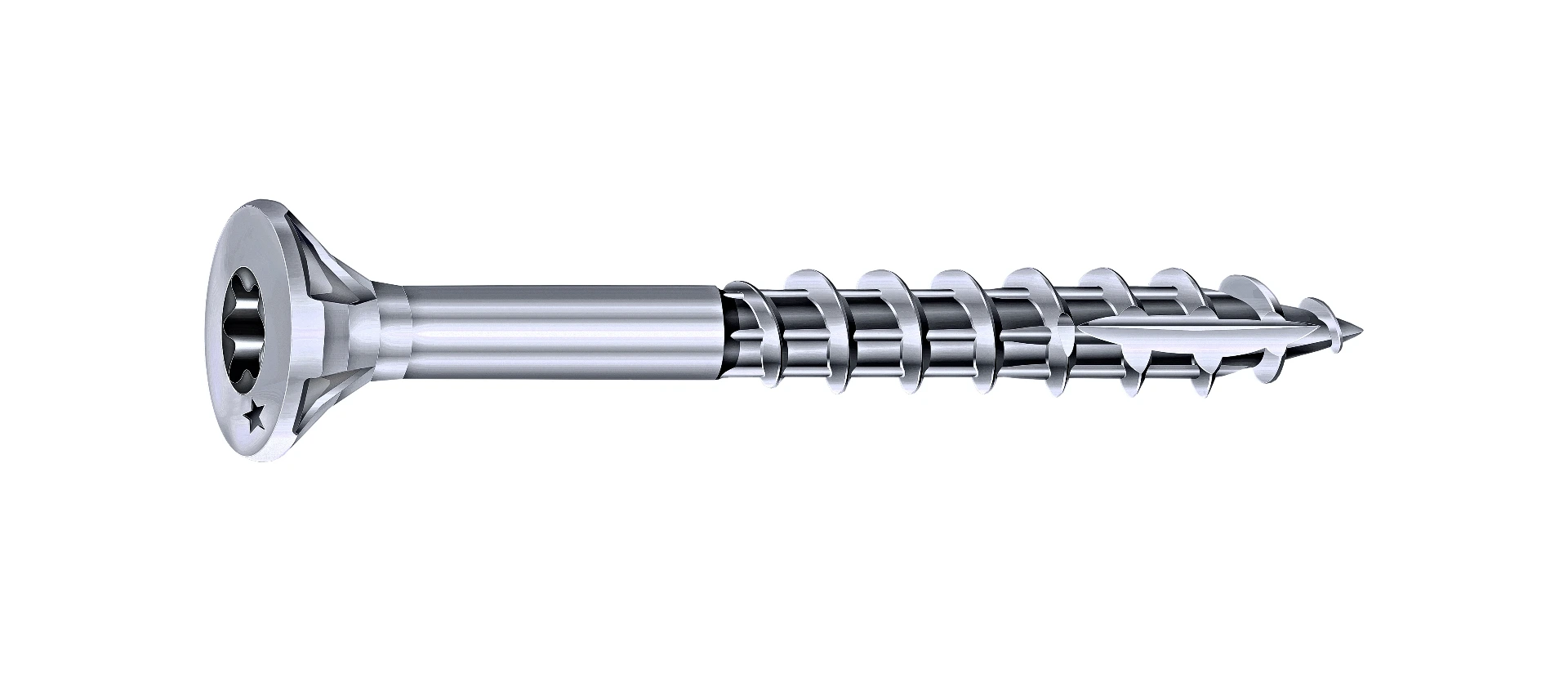 [094716060] BOITE 50 VIS INOX A2 ROCKET T.F. TORX 6X60/35 MM