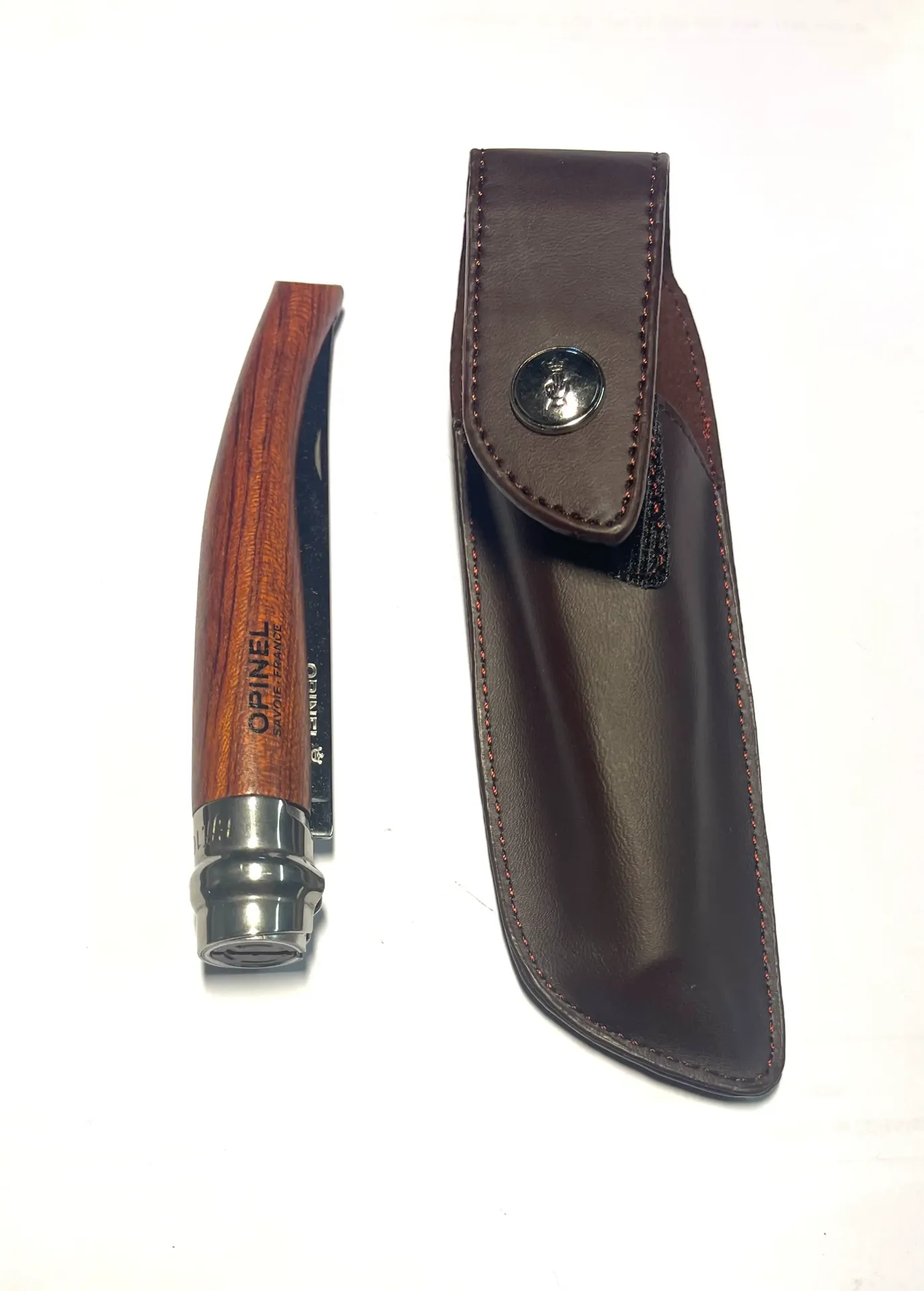 [123531310] BOITE COUTEAU OPINEL EFFILE N° 10 BUBINGA AVEC ETUI *