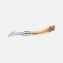 BOITE COUTEAU OPINEL CHAMPIGNON N° 8 LAME INOX MANCHE HETRE