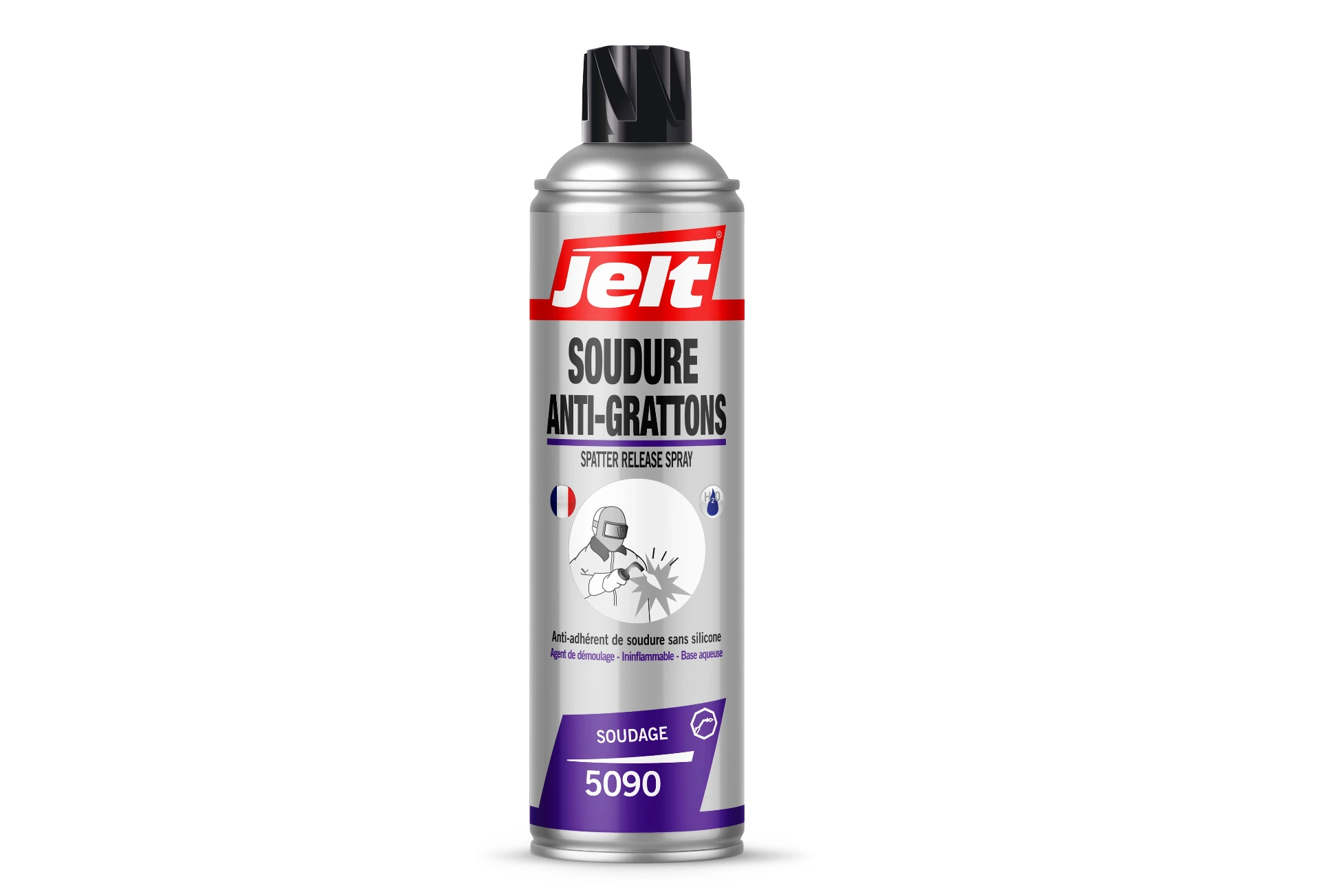 [307005090] ANTI-GRATTONS SOUDURE JELT 5090 SANS SILICONE AEROSOL 650/400 ML