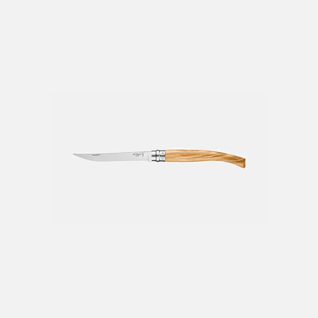 [123511212] COUTEAU OPINEL LAME INOX EFFILEE N° 12 MANCHE OLIVIER