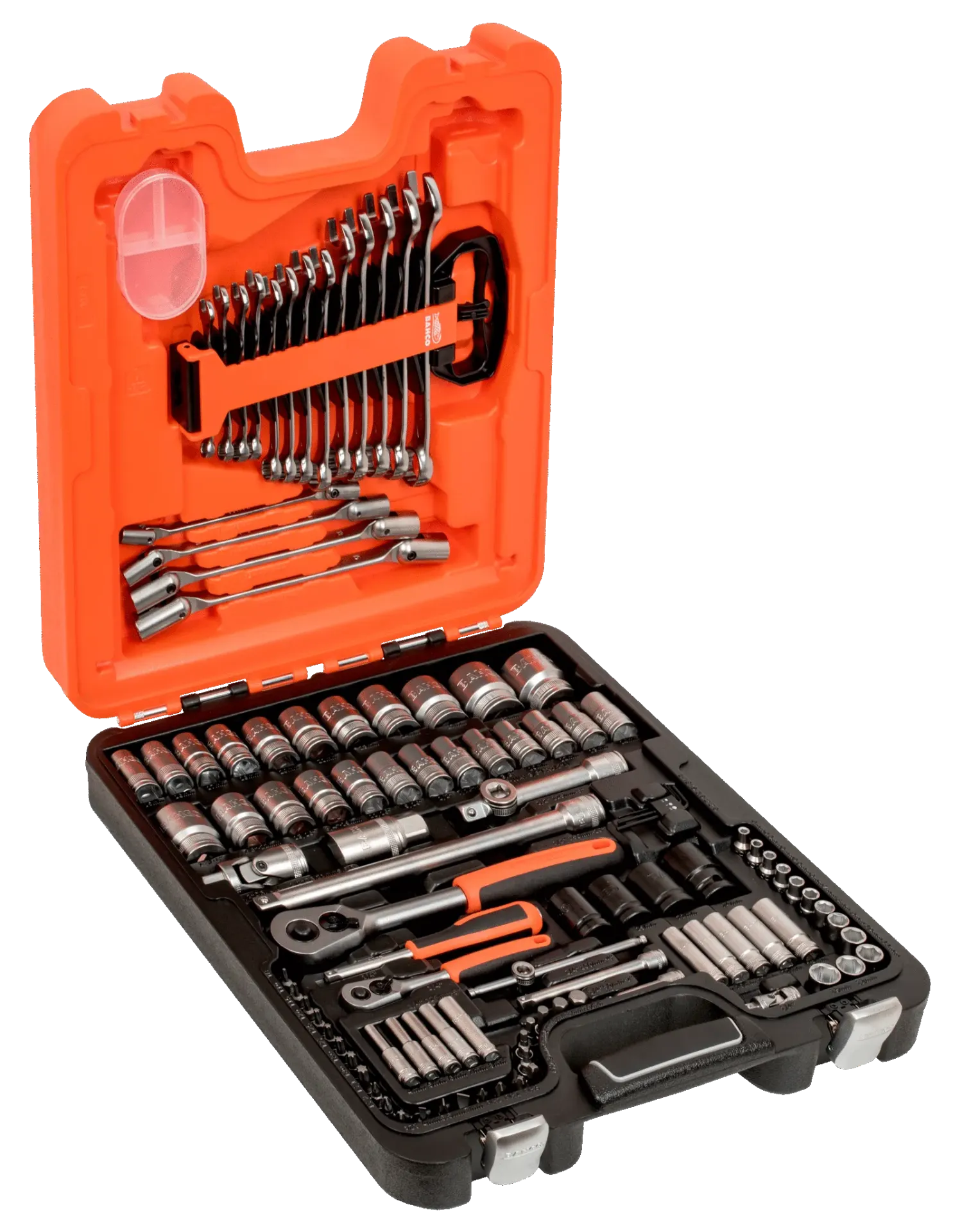 COFFRET BAHCO S106 DOUILLES 1/4 & 1/2" + CLÉS MIXTES & MALES