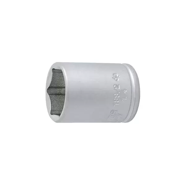 DOUILLE UNIOR 188/2 CARRÉ 1/4" 6 PANS 7 mm