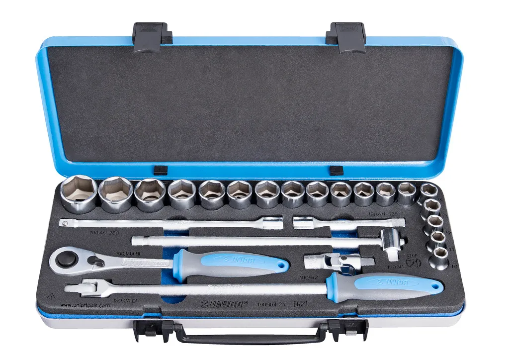 COFFRET DOUILLES 6 PANS 190 BI 6P24 1/2 24 PIECES