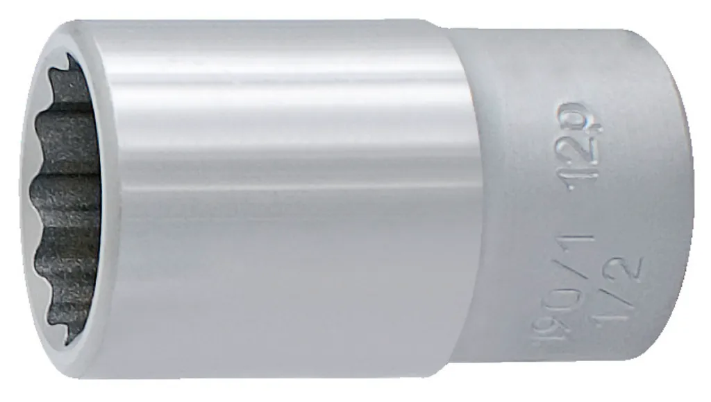 DOUILLE UNIOR 190/1 CARRÉ 1/2" 12 PANS 36 mm