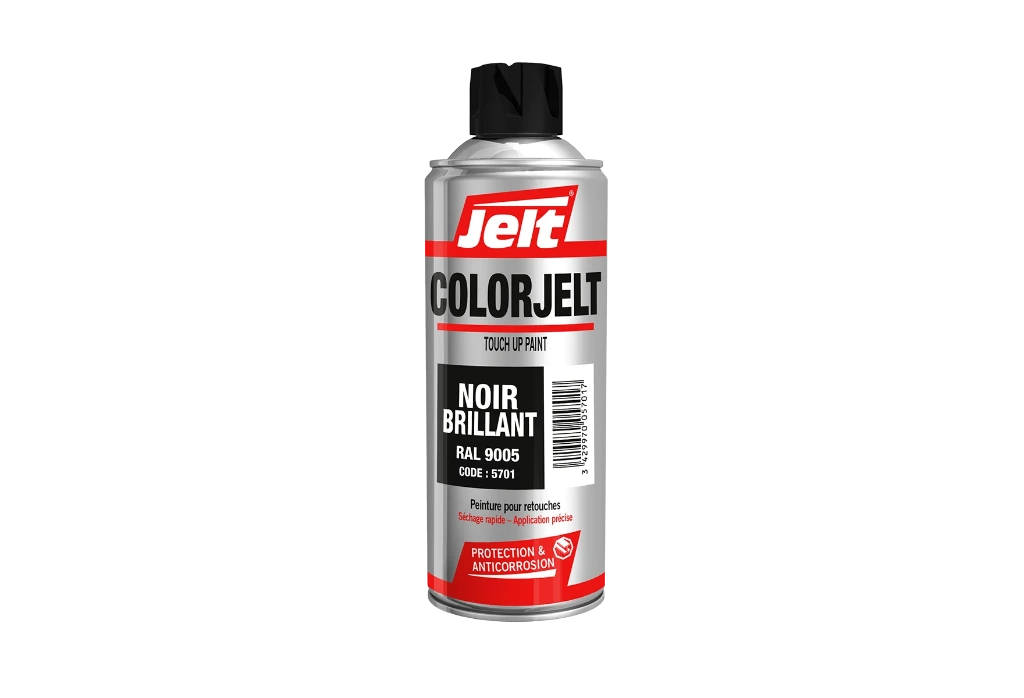 [307005701] COLORJELT 5701 NOIR BRILLANT RAL 9005 AEROSOL 520/400 ML