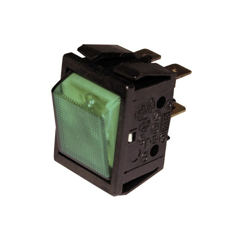 [100414187] INTERRUPTEUR GFC VOYANT VERT 414187