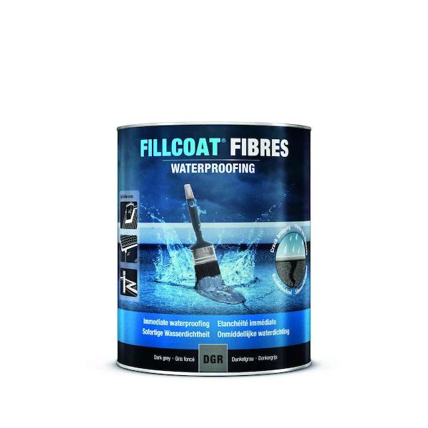 FILLCOAT FIBRES ETANCHEITE GRIS FONCE 5L 26.DGR.5