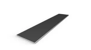 [12725] LARGE PLAT LAMINE 250X10 MM (BARRE DE 6M40)