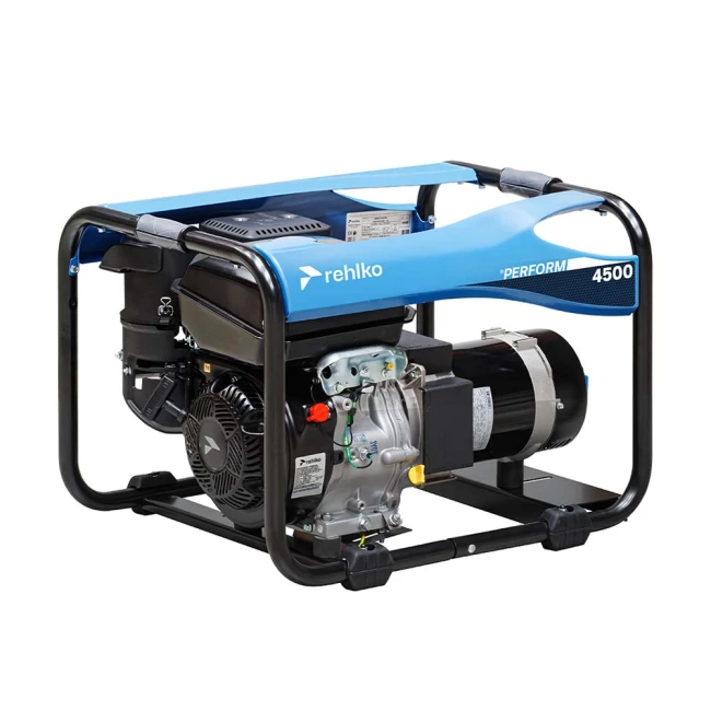 GROUPE ELECTROGÈNE REHLKO PERFORM 4500 C5 230V PUISSANCE MAXI 4000 W MOTEUR REHLKO CH395_C5