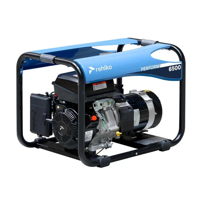 GROUPE ELECTROGÈNE REHLKO PERFORM 6500 C5 230V PUISSANCE MAXI 6300 W MOTEUR REHLKO CH440_C5