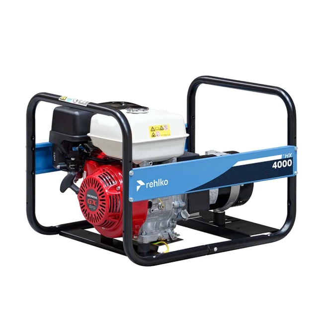 GROUPE ELECTROGÈNE REHLKO HXC 4000 C5 230V PUISSANCE MAXI 3700 W MOTEUR HONDA GX 270_C5