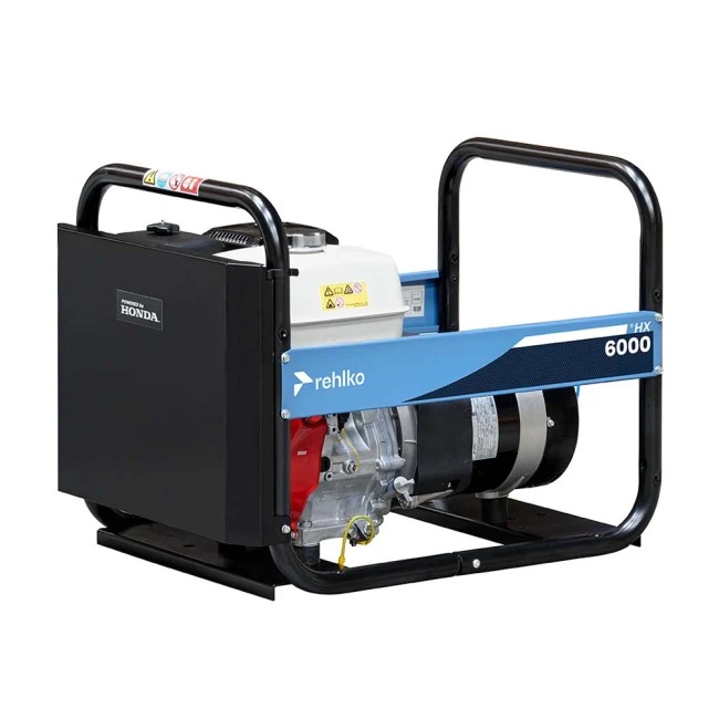 GROUPE ELECTROGÈNE REHLKO HXC 6000 C5 230V PUISSANCE MAXI 5600 W MOTEUR HONDA GX 390_C5