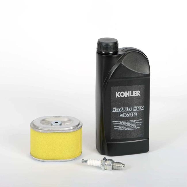 KIT D'ENTRETIEN SDMO R18 POUR MOTEUR HONDA GX160 & GX200 COMPRENANT HUILE, BOUGIE & FILTRE