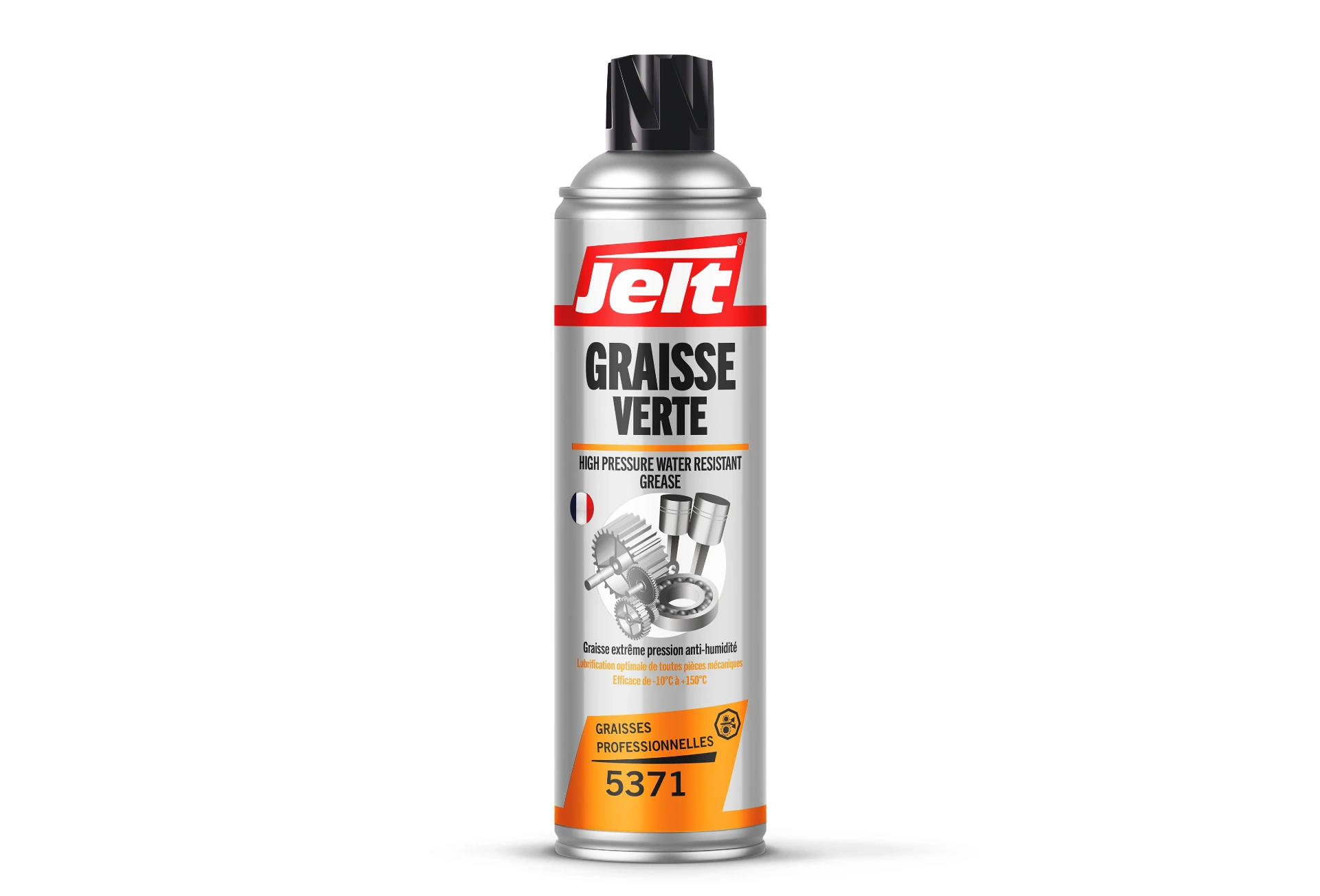 [307005371] GRAISSE VERTE JELT 5371 ANTI-HUMIDITE AEROSOL 650/400 ML