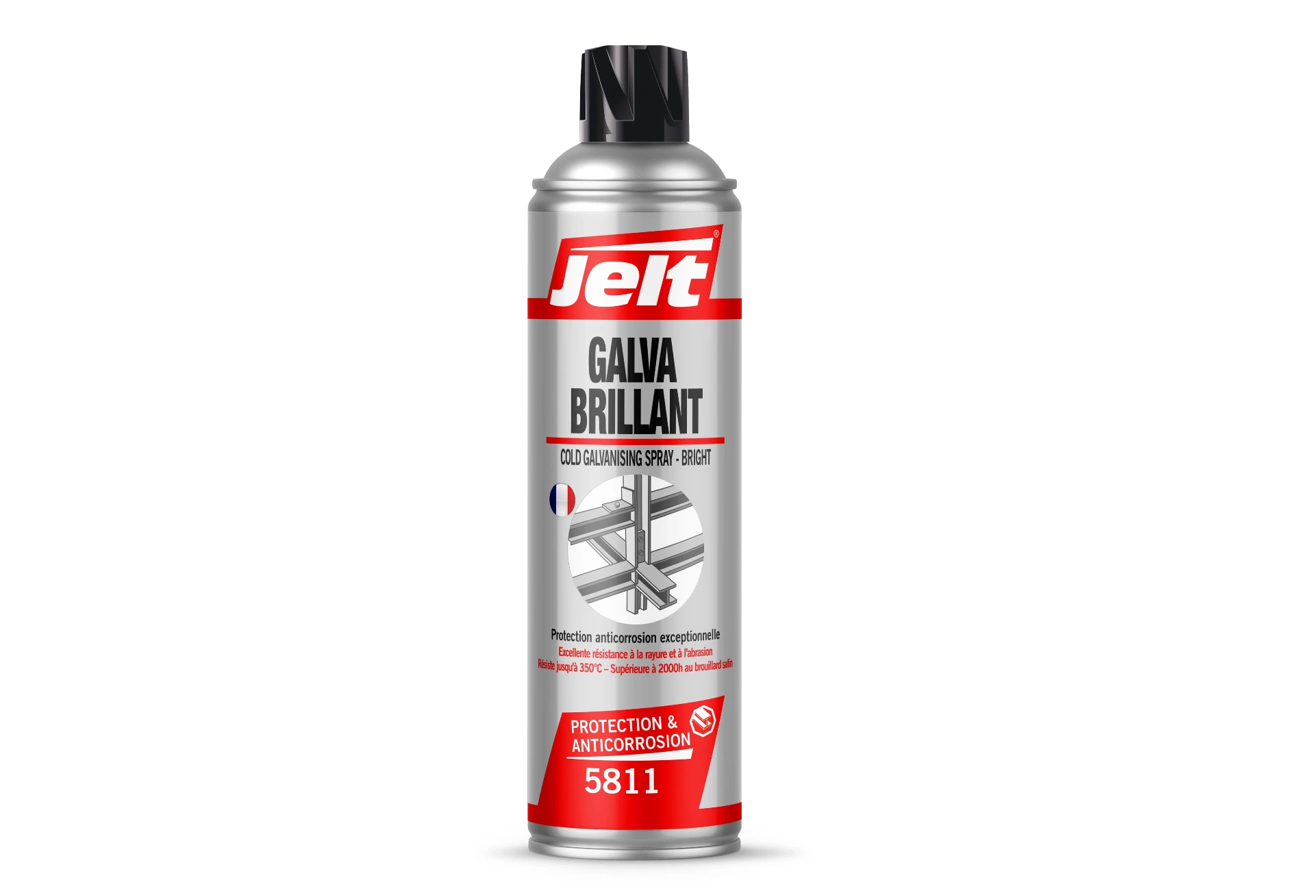 GALVA BRILLANT JELT 5811 AEROSOL 650/500 ML