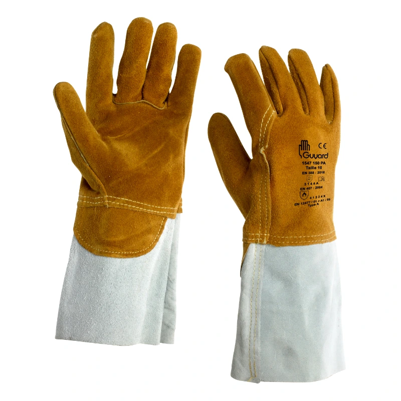 GANTS SOUDEUR 1547.150PA T.10 CUIR BOVIN EN407